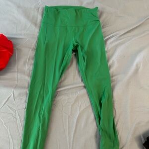 lululemon athletica Vibrant Green Leggings